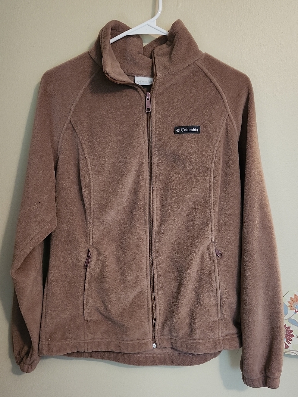 Columbia Full-Zip Fleece Jacket - Mauve